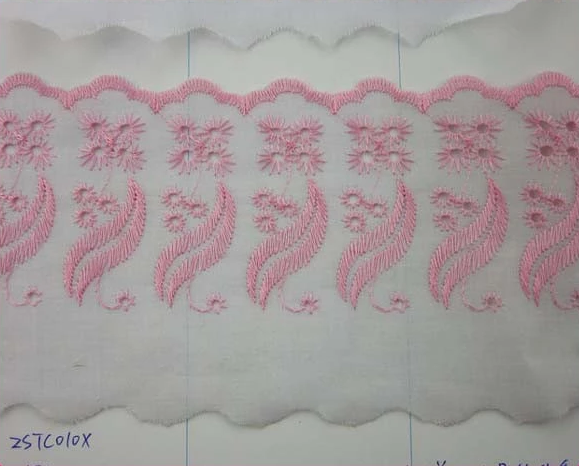 Fashion Cheap Polyester White Bridal Tc Lace Trim,colorful Trimmings TC Lace